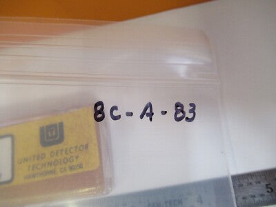 UDT UNITED DETECTOR TECHNOLOGY PHOTODIODE LOT 2 EA CHIPS LIGHT SENSOR &8C-A-83