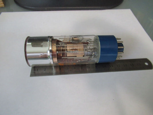 LARGE  VACUUM TUBE  PHOTOMULTIPLIER AMPEREX FRANCE PM-2018 AS PICTURED &W7-B-16