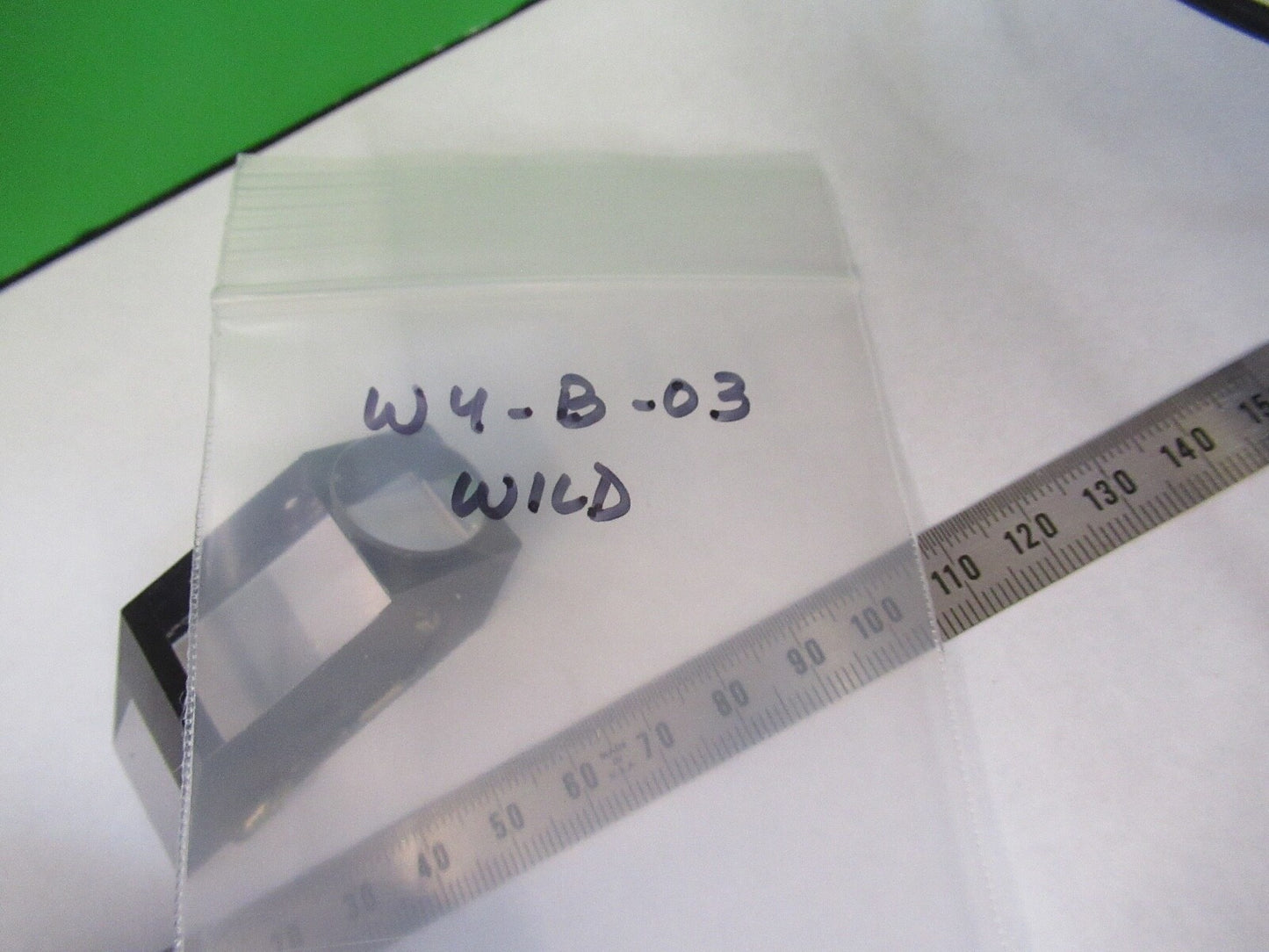 WILD HEERBRUGG SWISS GLASS PRISM assembly MICROSCOPE PART AS PICTURED w4-b-03