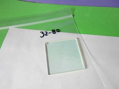 OPTICAL COATED FILTER UV ULTRAVIOLET LASER OPTICS AS IS BIN#32-80