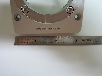 MICROSCOPE PART BACK PLATE LEITZ WETZLAR GERMANY ERGOLUX AS IS BIN#17