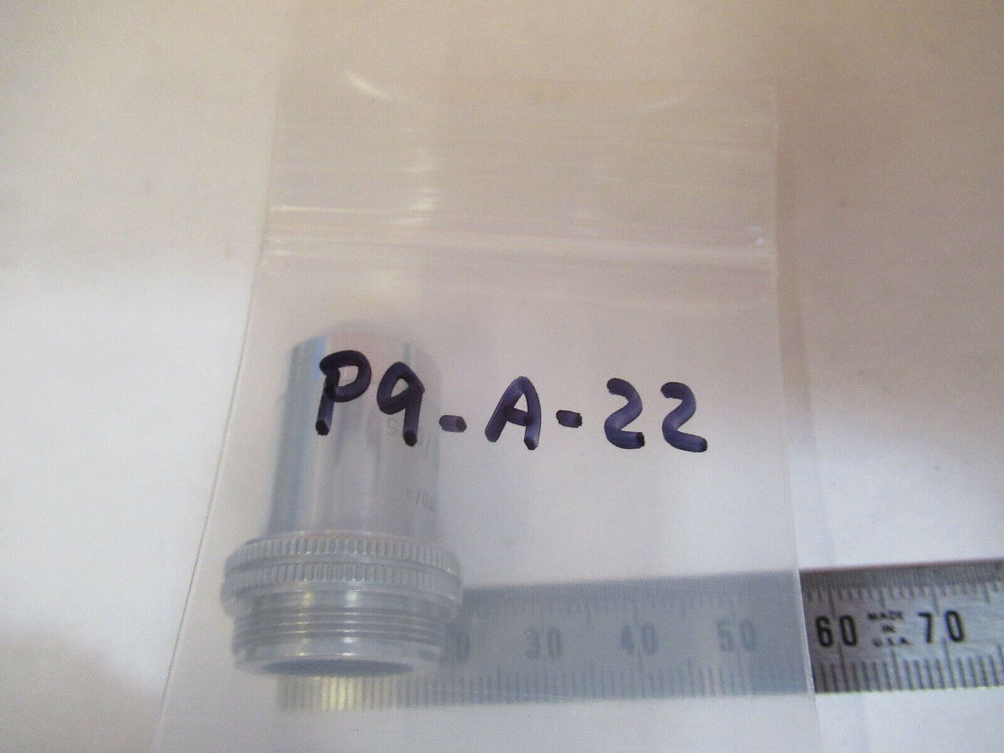 ANTIQUE ERNST LEITZ 10X/170 OBJECTIVE MICROSCOPE PART AS PICTURED &P9-A-22