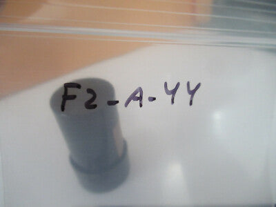 CARL ZEISS EMPTY OBJECTIVE CAN "90" MICROSCOPE PART AS PICTURED #F2-A-44
