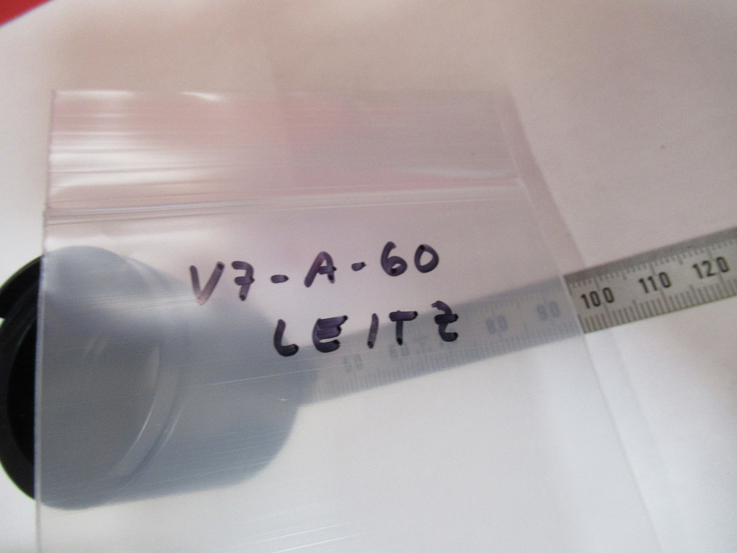 LEITZ WETZLAR GERMANY DIFFUSER MOUNTED LENS MICROSCOPE PART AS PICTURED V7-A-60