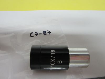 OPTISCHES MIKROSKOP TEIL Okular PL 10X OPTICS BIN#C7-87