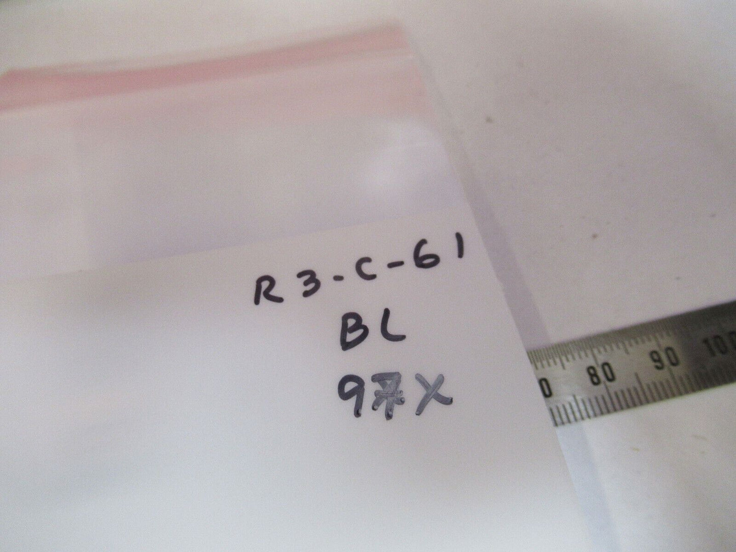 ANTIQUE BAUSCH LOMB LENS 97X OBJECTIVE MICROSCOPE PART AS PICTURED #R3-C-61