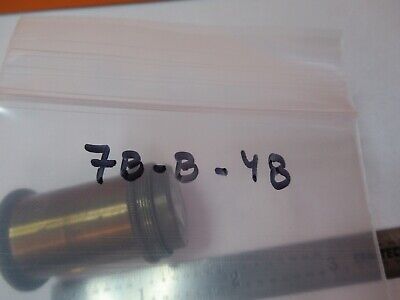 ANTIKES MESSING-SELTENES Okular-Okular-Mikroskop-Teil wie abgebildet & 7B-B-48