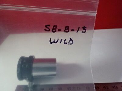 WILD M20 SWISS OCULAR OCULAR 15xGK MIKROSKOPTEIL OPTIK WIE BESEHEN &S8-B-15