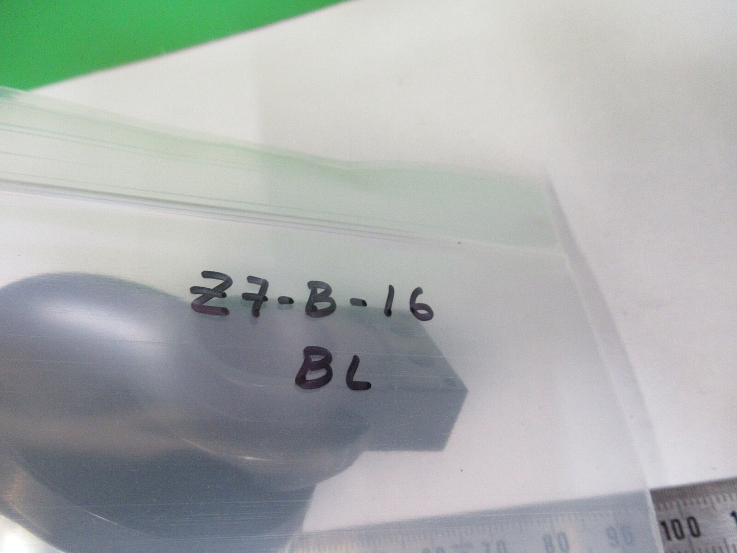 BAUSCH LOMB nosepiece + 3 objectives OPTICS MICROSCOPE PART AS PIC z7-b-16