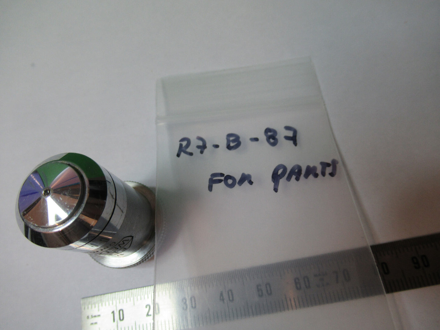 LEITZ WETZLAR OBJECTIVE 100X /170 OPTICS MICROSCOPE PART AS PICTURED #R7-B-87A