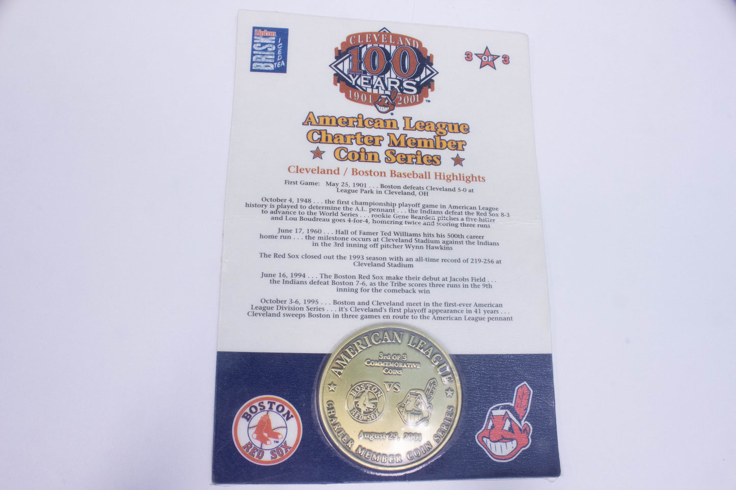 American League Charter Member Commemorative Coin