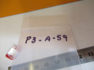 OPTICAL GLASS PRISM OPTICS AS PICTURED #P3-A-59