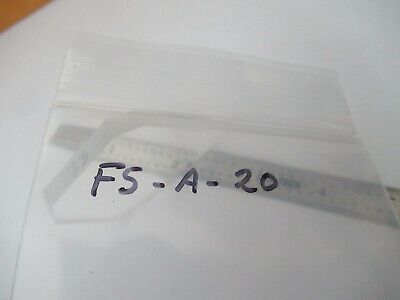 OPTICAL MIL SPEC TRUNCATED coated lens FILTER LASER OPTICS AS PICTURED &F5-A-20