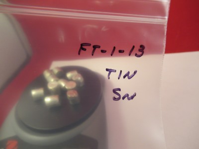 Metal Piece Pure Tin Stannum Sn 99% Chemical Element