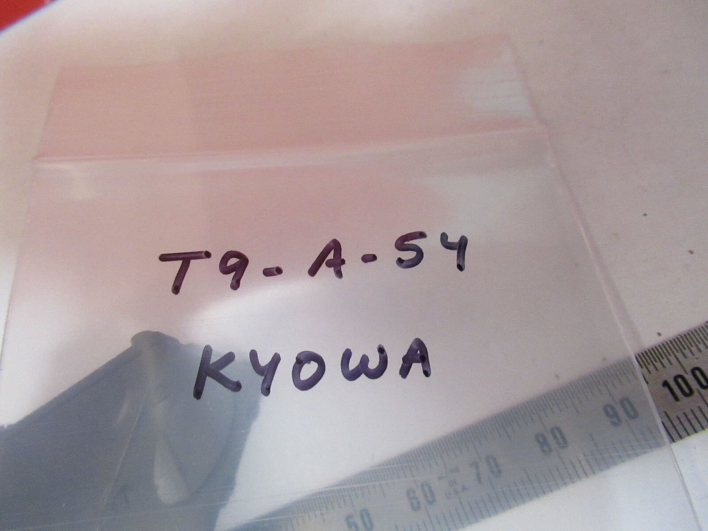 KYOWA JAPAN HEAD GLASS PRISM OPTICS MICROSCOPE PART AS PICTURED T9-A-54