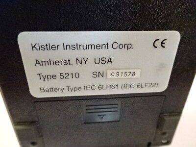 KISTLER 5210 SIGNAL CONDITIONER POWER SUPPLY for ACCELEROMETER AS IS #Z7-FT-99