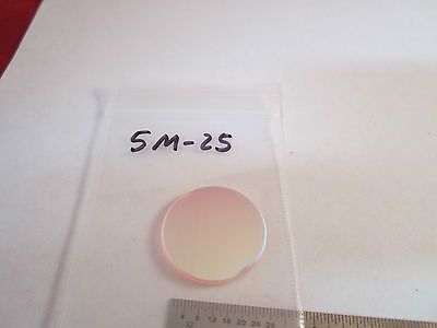 OPTICAL COATED FILTER MIL SPEC LASER OPTICS BIN#5M-25