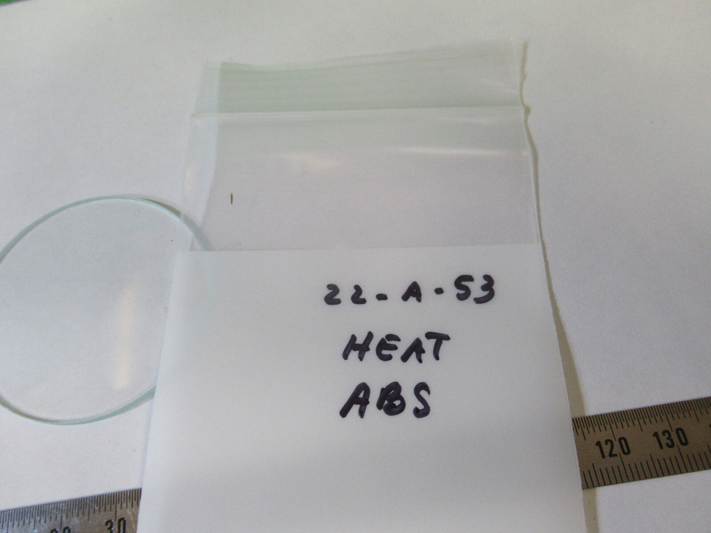 Optical Heat Absorbing Glass Round Plate Lens Optics