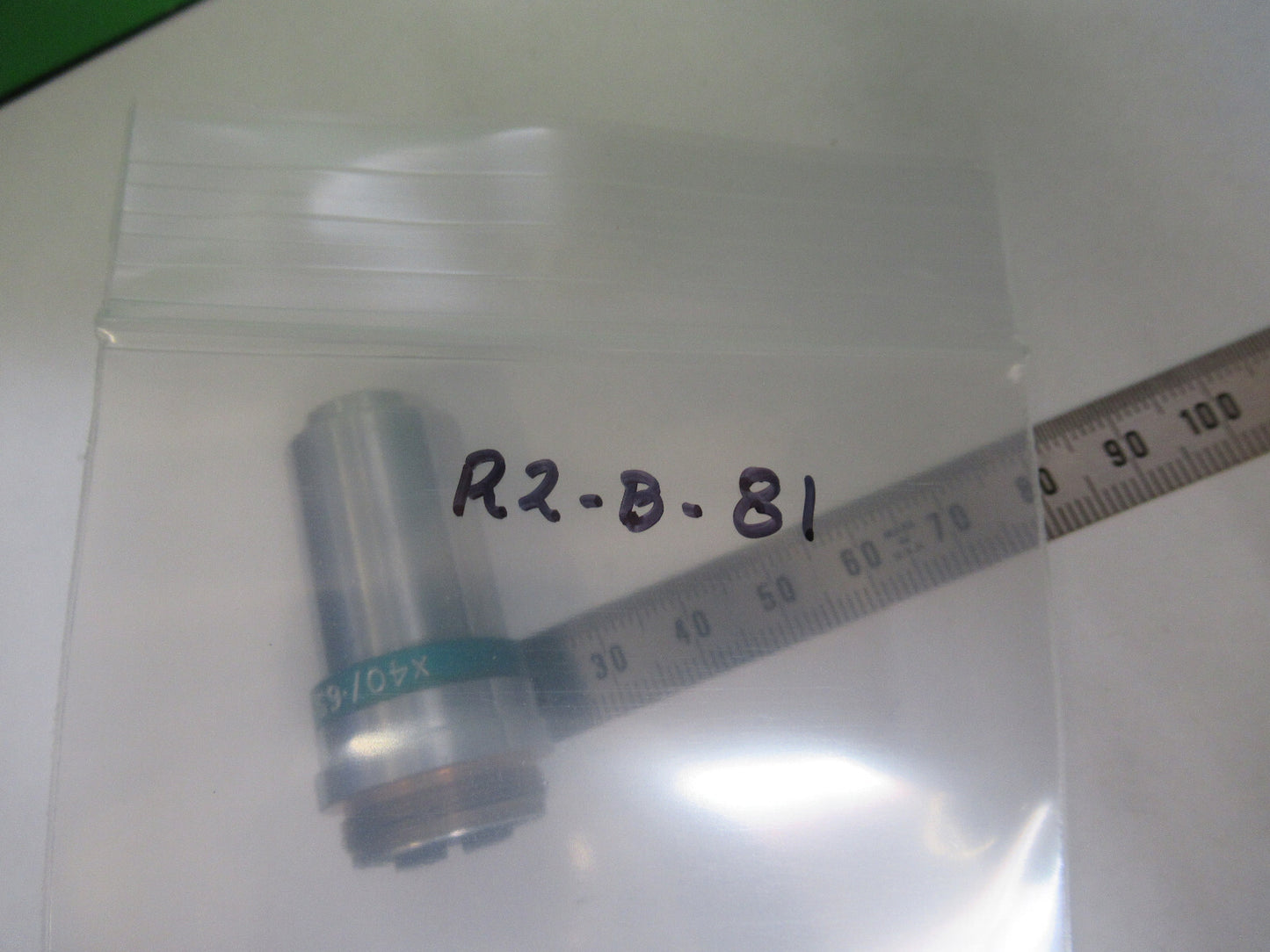WATSON LONDON PARA 40X OBJECTIVE OPTICS MICROSCOPE PART AS PICTURED R2-B-81