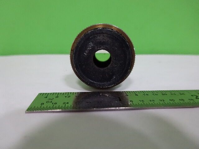 OPTICAL MICROSCOPE PART OBJECTIVE 20X GENERIC OPTICS AS IS #AS-56