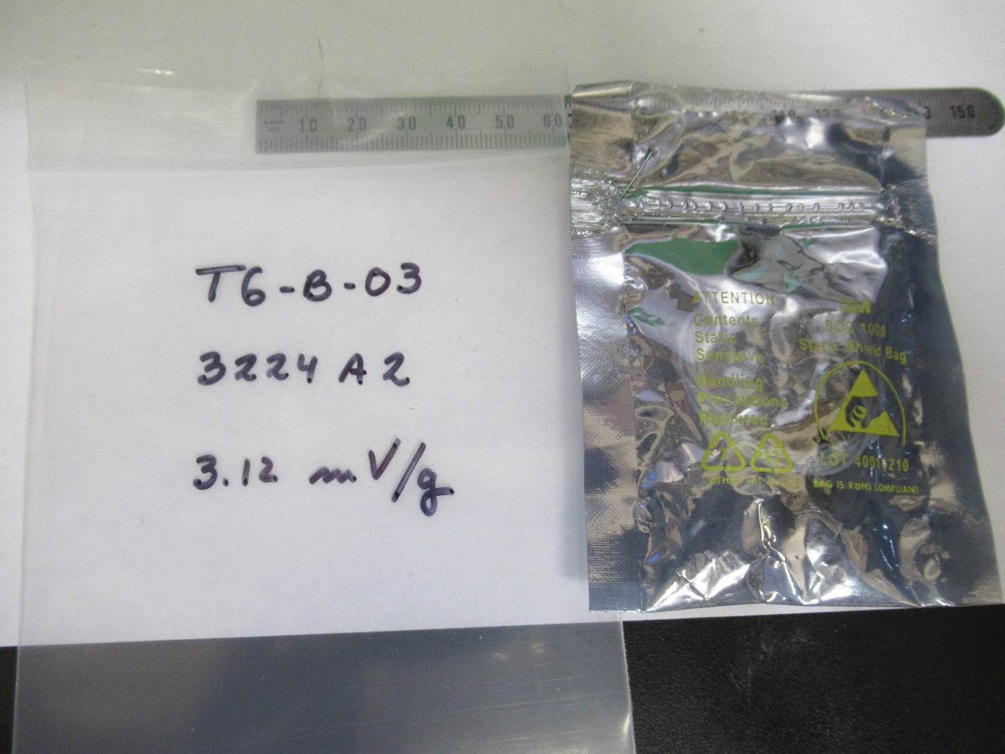 DYTRAN 3224A2 3.12 mV/g ACCELEROMETER VIBRATION SENSOR AS PICTURED T6-B-03
