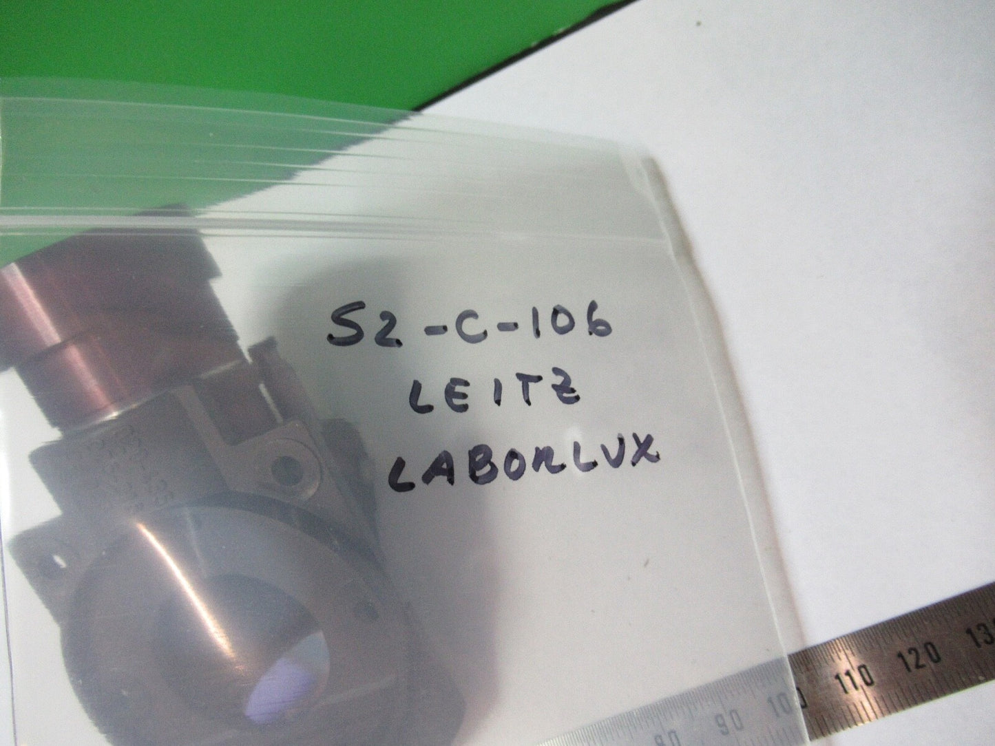 LEITZ WETZLAR GERMANY MIRROR DIFFUSER MICROSCOPE PART AS PICTURED S2-C-106