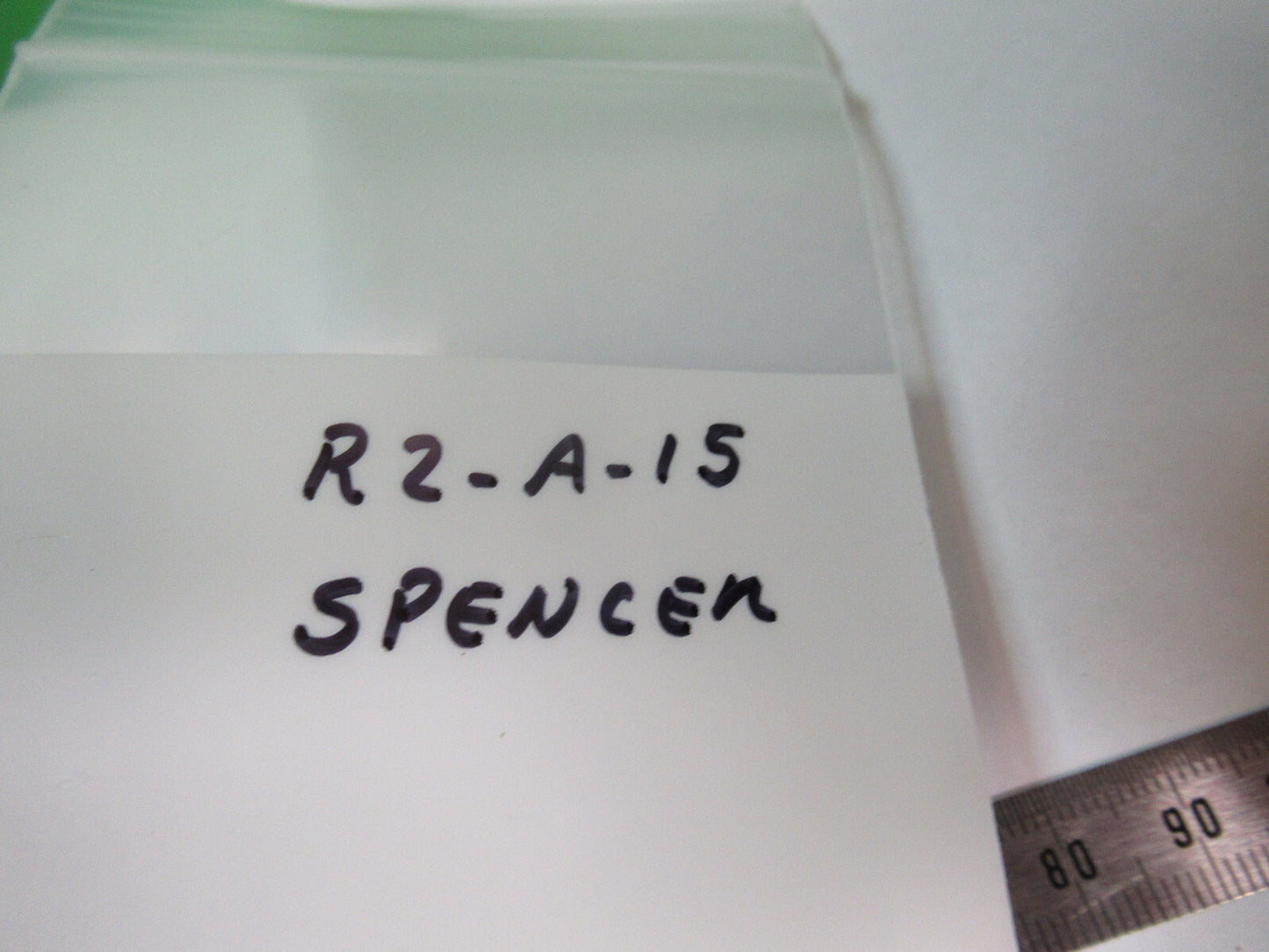 ao spencer glass brass mounted prism MICROSCOPE PART AS PICTURED &R2-A-15