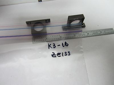 LOS 2 EA LINSENBAUGRUPPE OPTISCHES ZEISS DEUTSCHLAND TEIL MIKROSKOPOPTIK BIN#K3-16