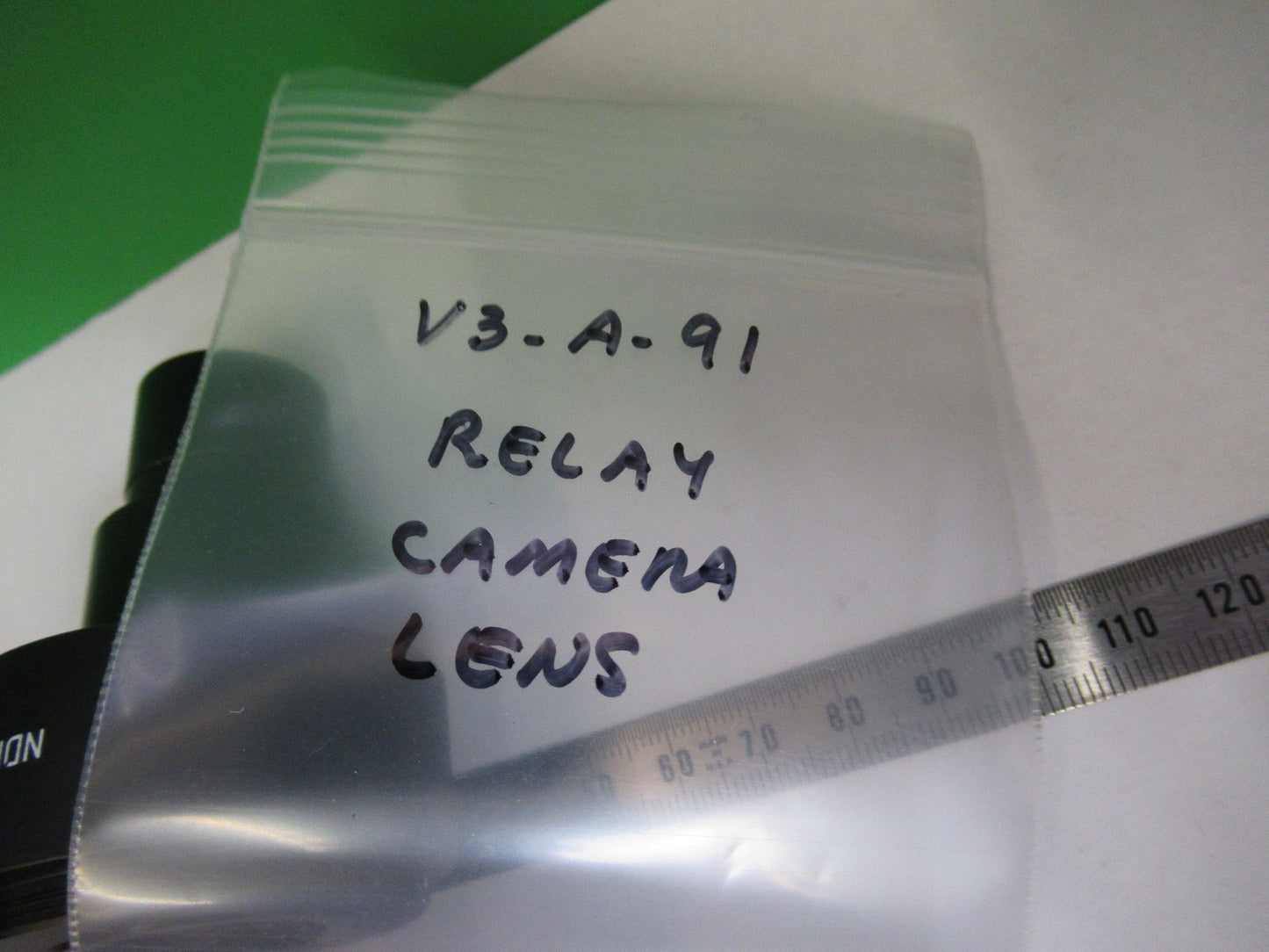 RELAY LENS OMAX for CAMERA OPTICS MICROSCOPE PART as pictured V3-A-91