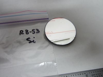 OPTISCHE INFRAROT-SILIKON-WAFER-SPIEGELLINSEN-LASEROPTIK WIE BESEHEN BIN#R8-53