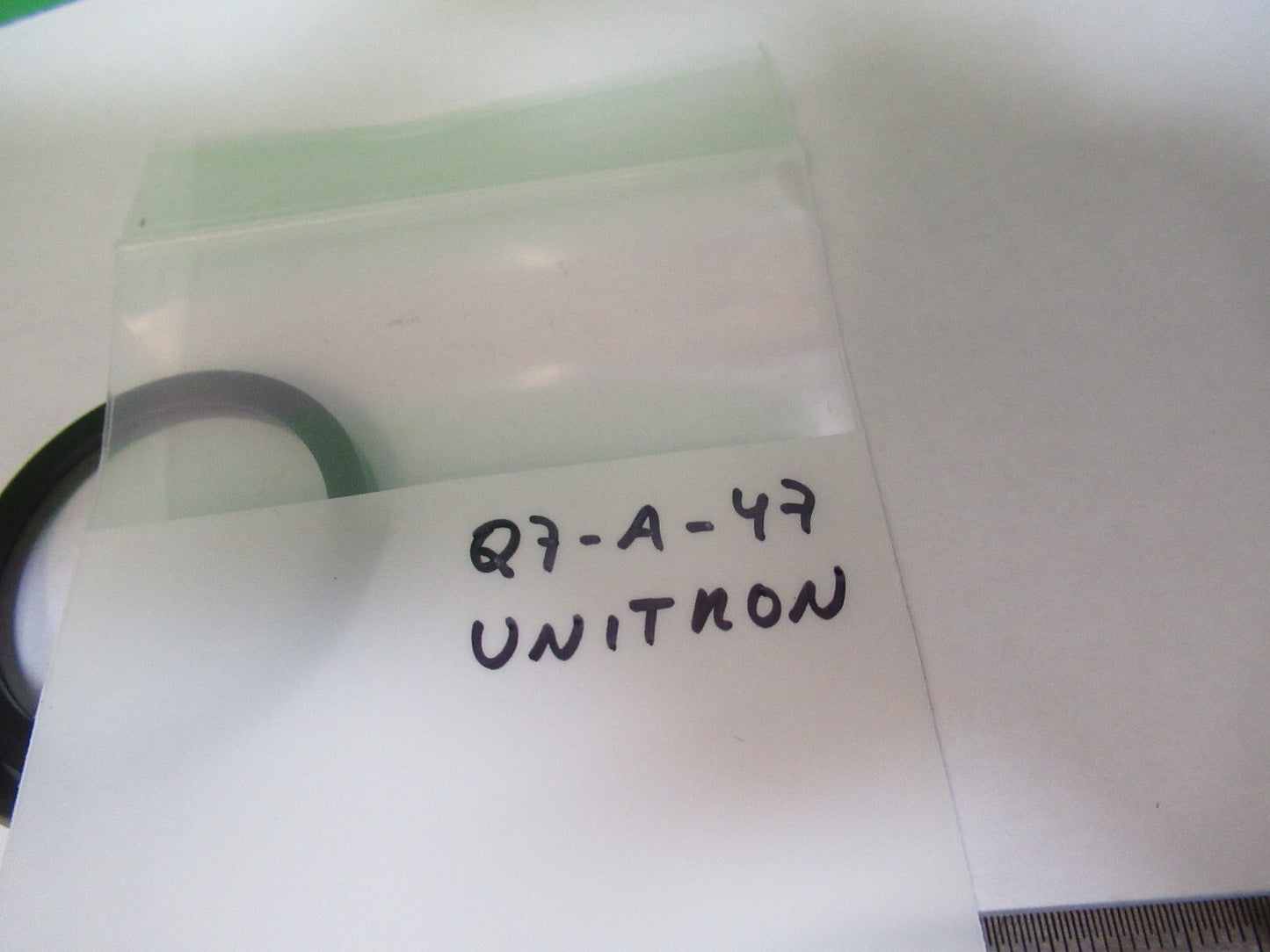 UNITRON JAPAN MOUNTED LENS OPTICS MICROSCOPE PART AS PICTURED Q7-A-47