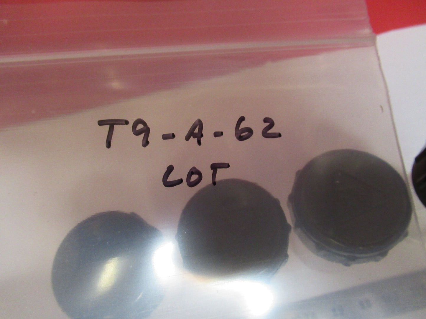 LOT BAUSCH LOMB PLASTIC CANISTER OBJECTIVE MICROSCOPE PART AS PICTURED T9-A-62