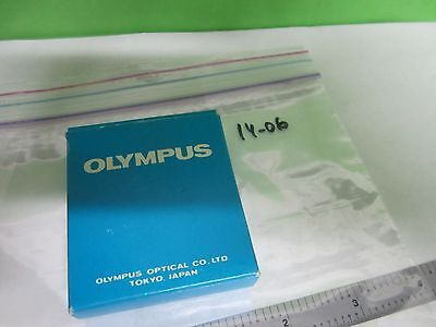 OLYMPUS LBD BLUE FILTER MIKROSKOP TEIL OPTIK BIN#25-14-06
