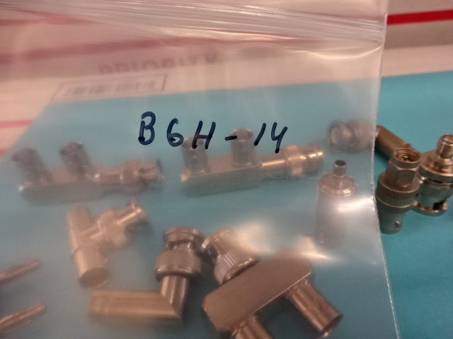 Lot BNC Connector Adapters RF Microwave Frequency