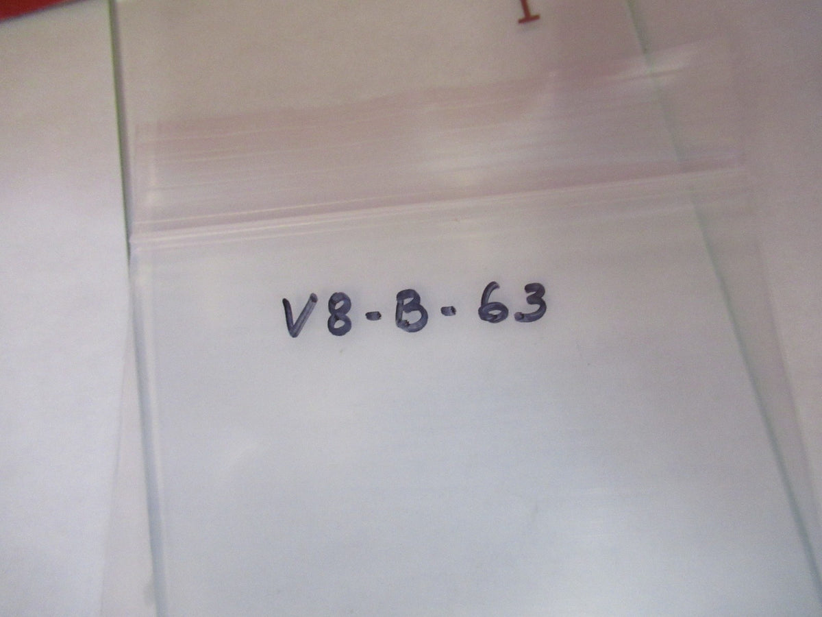 Aus Jena Germany Glass Plate Optics Microscope Part