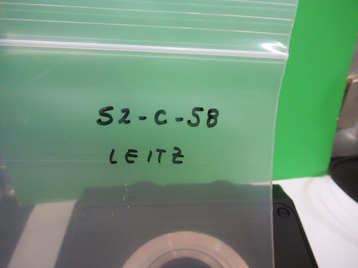 LEITZ WETZLAR GERMANY BINOCULAR HEAD MICROSCOPE PART AS PICTURED &S2-C-58