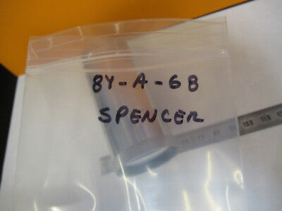 SPENCER 5" FOCUS MOUNTED LENS INSPECTION MICROSCOPE PART AS PICTURED &8Y-A-68