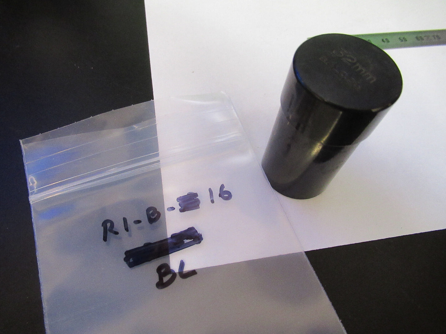 ANTIQUE BAUSCH LOMB 32mm LENS OBJECTIVE MICROSCOPE PART AS PICTURED #R1-B-16