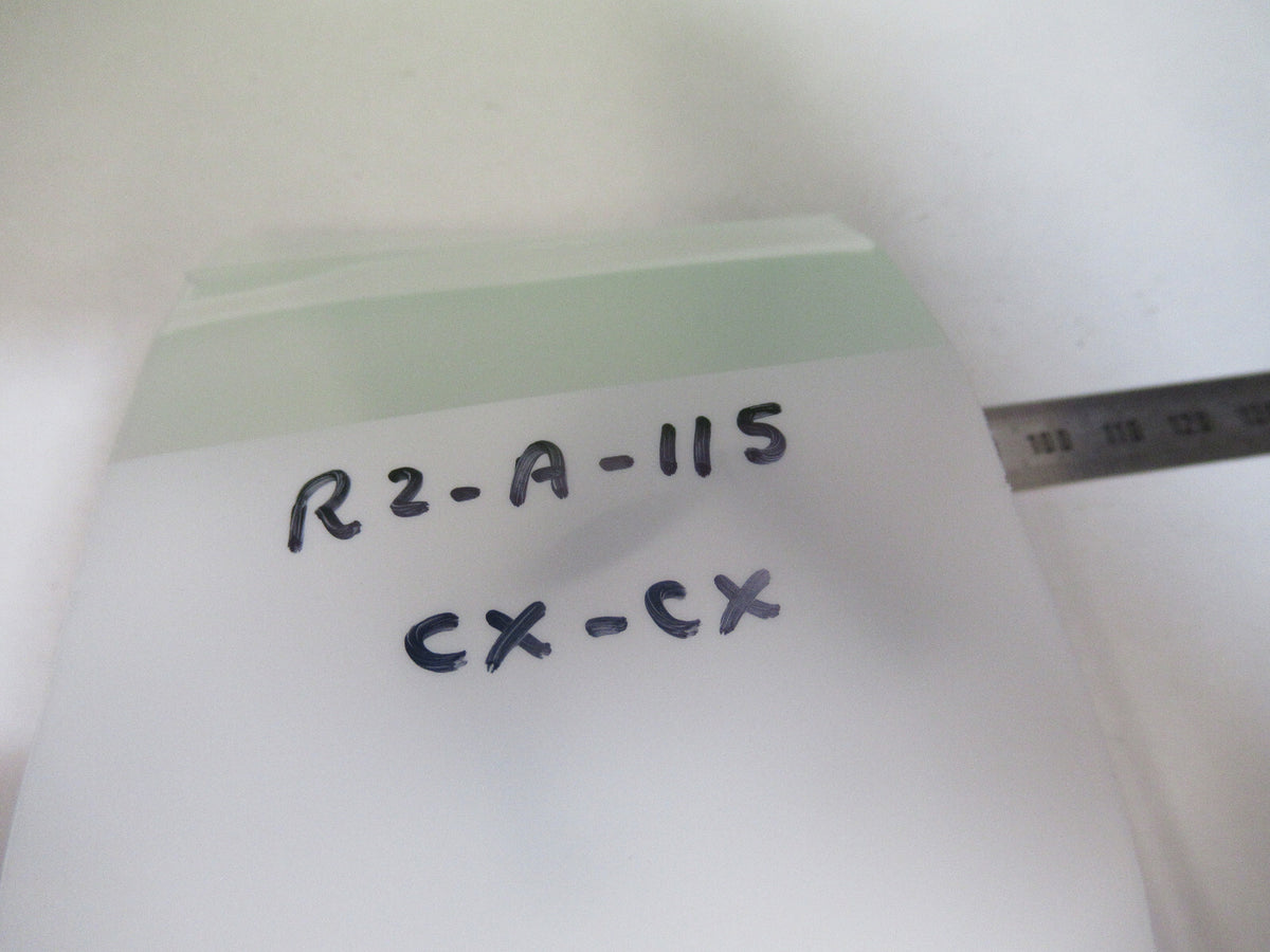 OPTICAL MOUNTED LENS CONVEX CX-CX OPTICS AS PICTURED R2-A-115