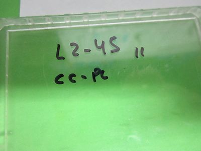 OPTICAL PLANO CONCAVE LENS LASER OPTICS BIN#L2-45