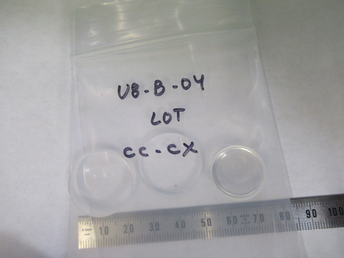 OPTICAL LOT LENSES CONCAVE CONVEX ZEISS GERMANY OPTICS AS PICTURED U8-B-04