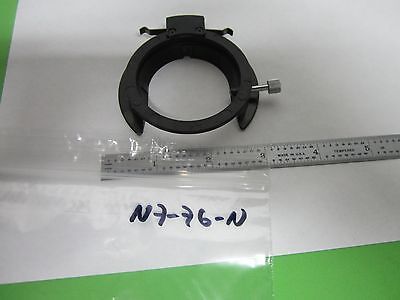 MICROSCOPE PART NIKON JAPAN CONDENSER SUPPORT OPTICS AS IS BIN#N7-76-N
