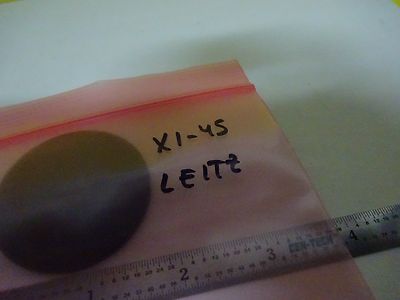 MICROSCOPE PART LEITZ GERMANY FILTER ND ILLUMINATOR OPTICS AS IS BIN#X1-45