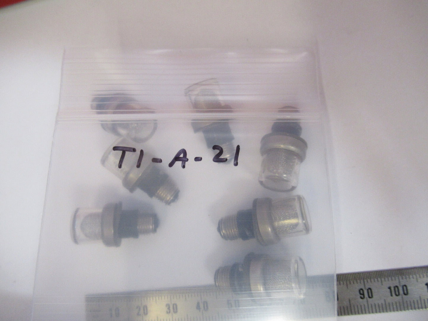 LOT 7 PCS LAMPS MILITARY RADIO GRC-206 AS PICTURED T1-A-21