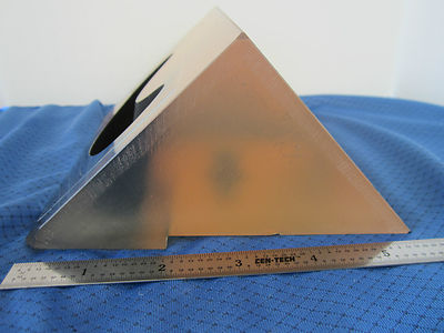 LARGE OPTICAL ZERODUR BLOCK MIL SPEC some chips around it OPTICS AS IS BIN-OPT