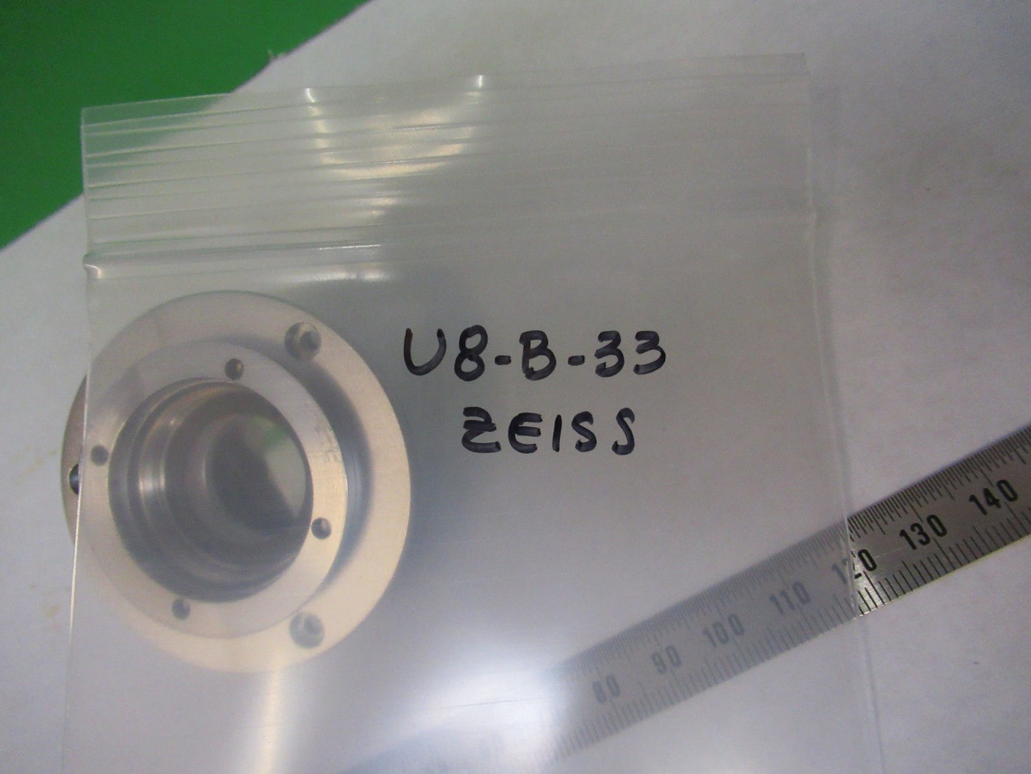 ZEISS GERMANY HEAD PRISM MOUNTED MICROSCOPE PART AS PICTURED U8-B-35