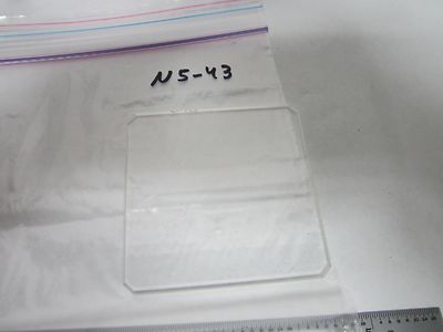 MICROSCOPE PART GLASS TABLE SPECIMEN HOLDER LEICA LEITZ AS IS OPTICS BIN#N5-43