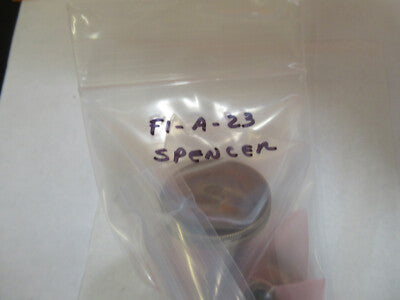 ANTIQUE BRASS SPENCER SET OF KNOBS ASSEMBLY MICROSCOPE PART AS PICTURED &F1-A-23