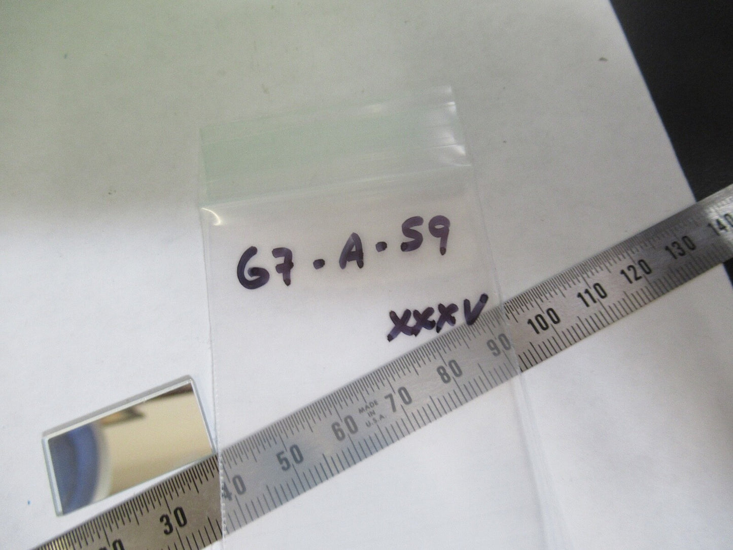 OPTICAL SMALL RECTANGULAR MIRROR ASSEMBLY PRO LASER OPTICS AS PICTURED G7-A-59