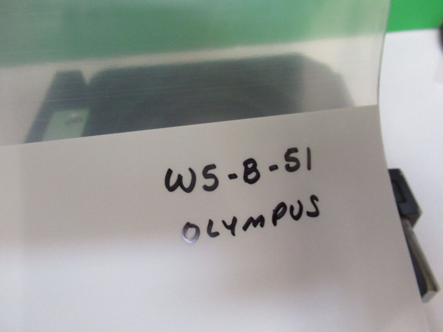 OLYMPUS JAPAN STAGE TABLE METAL XY MICROSCOPE PART AS PICTURED #W5-B-51